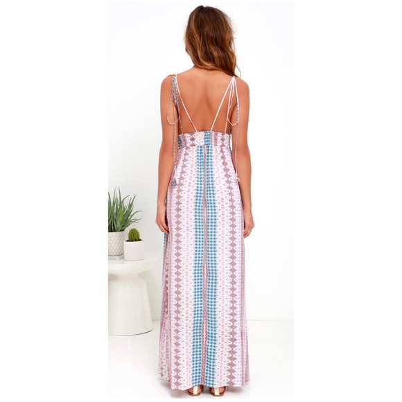 Lulus Print Maxi - Picture 2 of 2